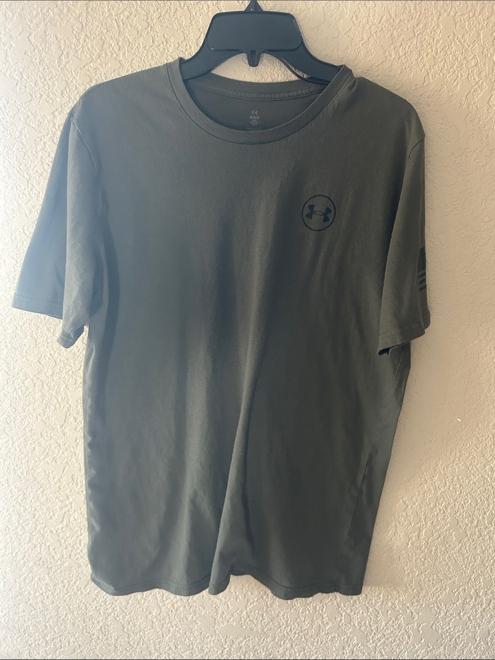 Under Armour Olive Green Short Sleeve Athletic Tee